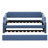 Upholstered Daybed With Trundle, Twin, Blue - Linen Upholstered, Robust Wood Slat Setup Twin Covered, Assembly-189620668