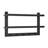 Presidio 5 - Hook Wall Mounted Coat Rack with Storage in White-1328447259