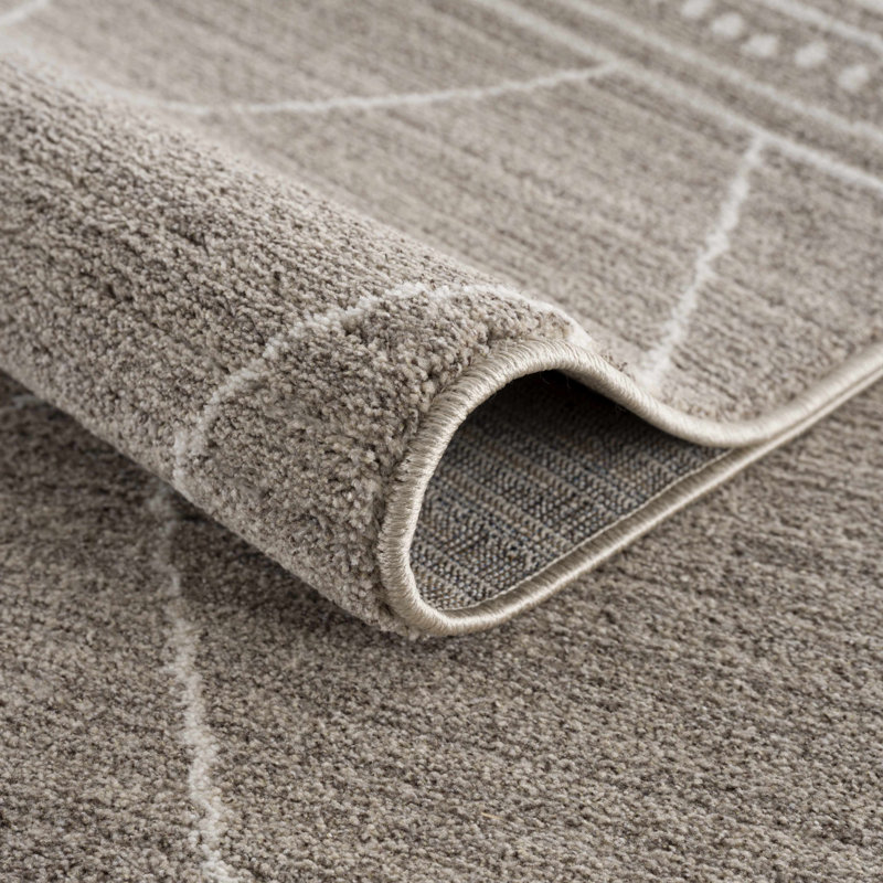 Tapis brun Buckhanon, Rectangle 3 pi 11 po x 5 pi 7 po