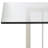 Turner Glass Top Metal Base Dining Table