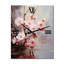 Horloge murale rose-99630755
