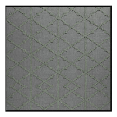 Machine Washable Trellis Gray Area Rug