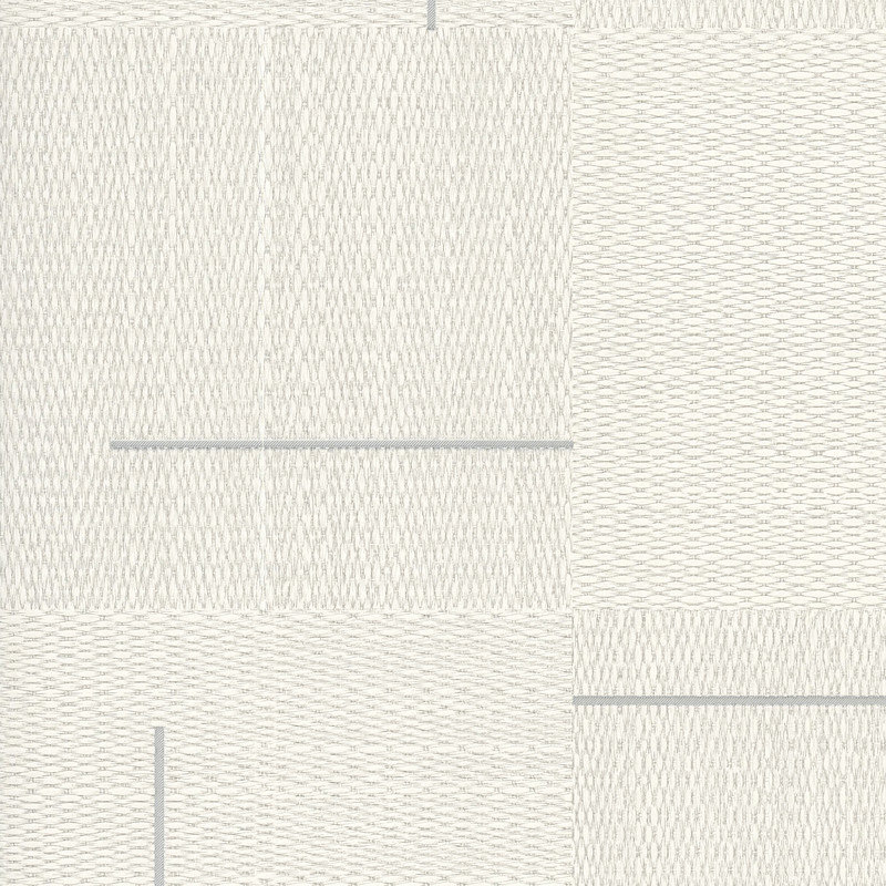 Papier peint Birpa Geo Block Weave, Ivoire