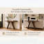 Console de 43,4 pouces de long et étroite avec base en forme de V, rustique et durable pour les couloirs et les salons-1387137700-1387137701-1387137703
