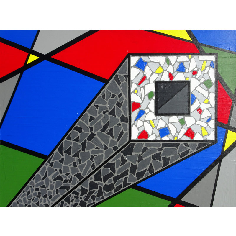 Depth Perception #4 Painting by Eddie Bruckner
