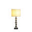 Lampe de table carrée en cristal 19,75 pouces Jules