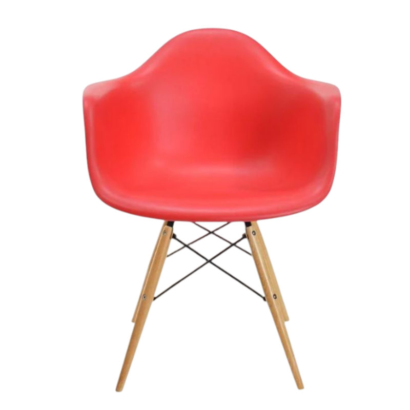 Chaise pour enfants en plastique Benson, Rouge