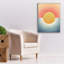 «Retro Vibes Abstract» par Danhui Nai, art mural sur toile-2086616337