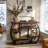 41.34" Console Table with Storage for Entryway