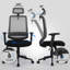 Chaise de travail en coton Laramae