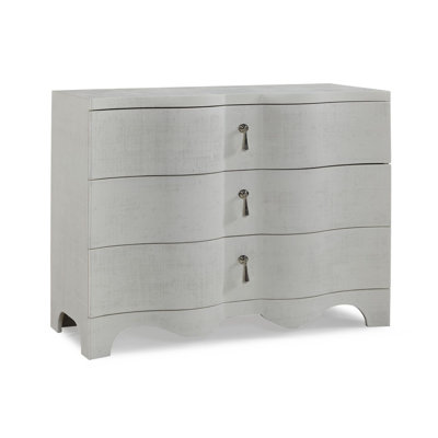 3 Drawer 48" W Solid Wood Dresser