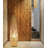 Japanese-style bamboo-woven solid wood floor lamp