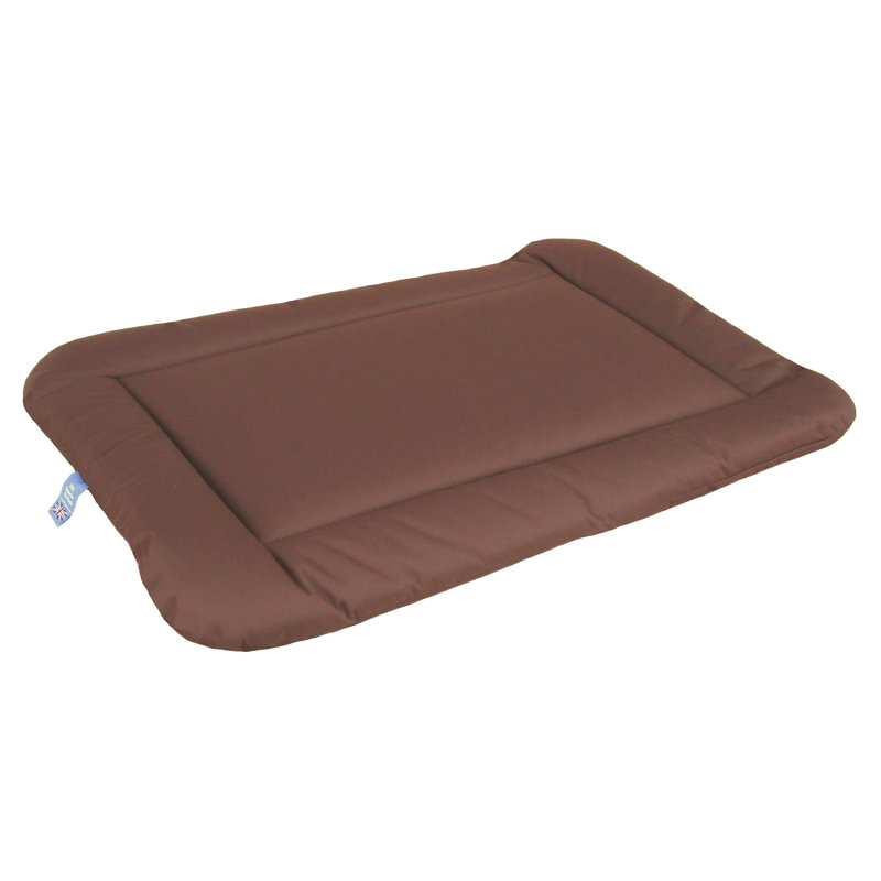 Decimus Polyester Pet Bed, Large (5 cm H x 63 cm W x 85 cm D), Brown