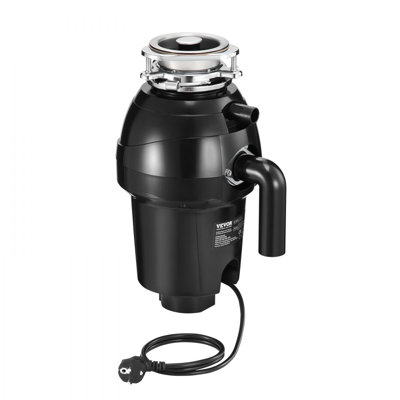Broyeur à déchets à alimentation continue 1,25HP Garz Disposal 3360RPM EZ Connect