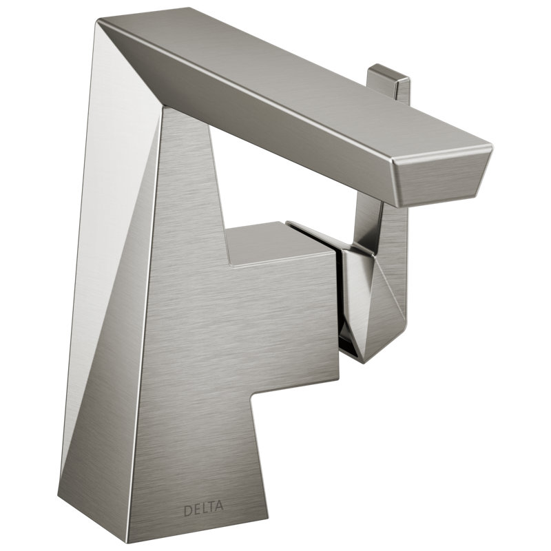 Single Handle Bathroom Faucet, Lumicoat Stainless