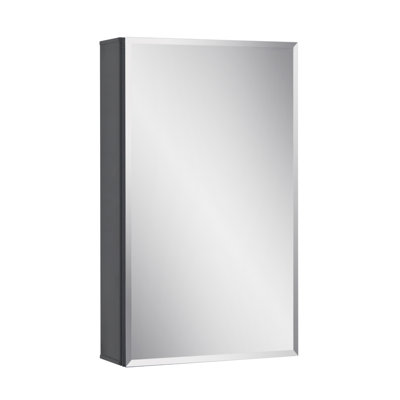 Armoire à pharmacie à fixation en surface / à encastrer avec tablettes réglables Kevia