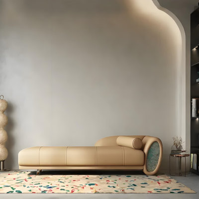 Chaise longue créative, confortable et décontractée
