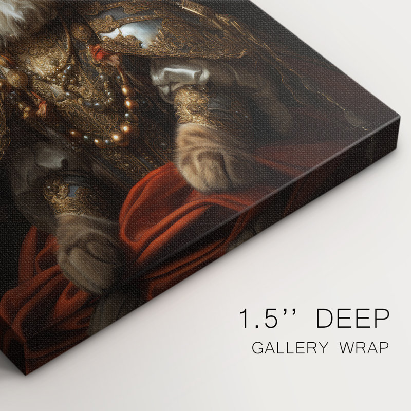 ANIMALS Series CLVI  -Premium Gallery Wrapped Canvas -Ready to Hang, 18" H x 12" W