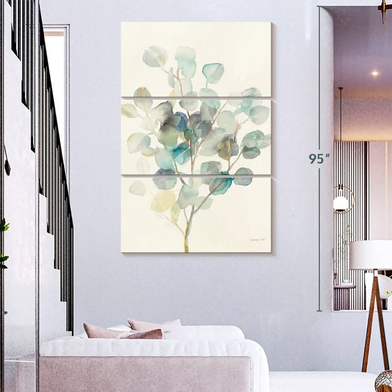 Harnek Minimalist Eucalyptus III, 32" H x 20" W