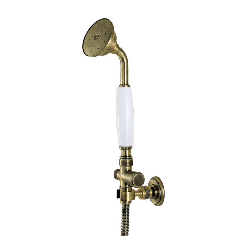 Kingston Brass Victorian Hand Shower Kit, Antique Brass