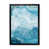 Impression noire sur toile encadrée sélectionné