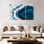 «Amethyst Geode Macro Wall Art», reproduction d'art sur toile-1113027551