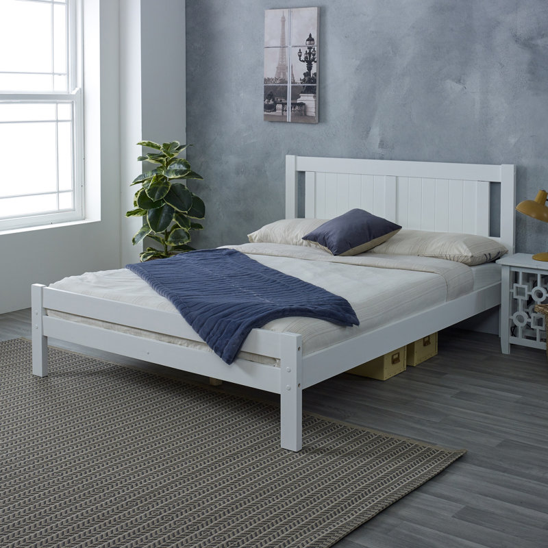 Nixon Solid Wood Bed Frame, Single (3')