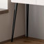 Coiffeuse avec miroir lumineux, 5 tiroirs, 1 chaise-1941223665
