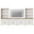TV Stand With Bookshelves, Modern Entertainment Center With Storage Cabinet, TV Console For Living Room, Bedroom-2053692629
