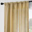 Rideaux semi-transparents texturés en mélange de coton pour rideaux de chambre à coucher et de salon (rideaux à 2 panneaux)-1451503277-1451503281