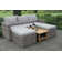 Genesis Premium All-Weather Wicker 5 - Person Modular Patio Conversation Sets with Cushions