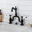 Robinet de salle de bain à large entraxe avec bonde-64743886