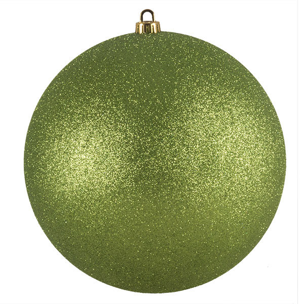 Xmas Ball Ornament, Lime Green, 25cm H x 25cm W