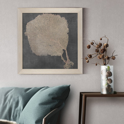 Arbre de bleu II, reproduction d’art encadrée