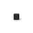 20" Black Marble Square Block End Table