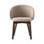 Tuka Upholstered Armchair with Wooden Frame-1131327081-1188789859