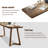 Light walnut Rectangular Solid Wood desks-107672480