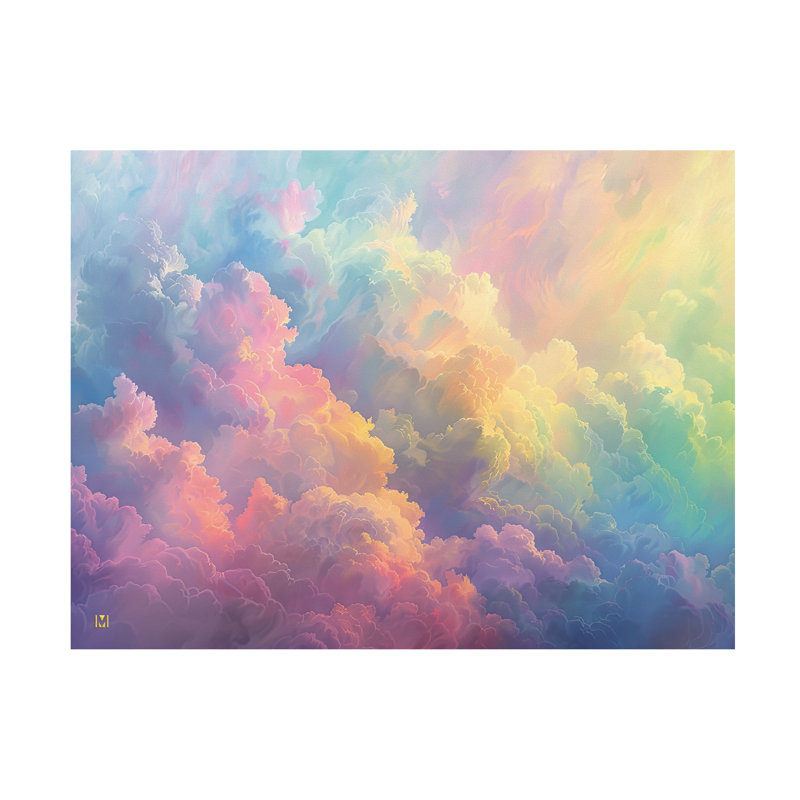 Michael David Ward Iridescent Clouds Canvas Art, 14" H x 19" W