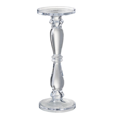 Glass Tabletop Candlestick