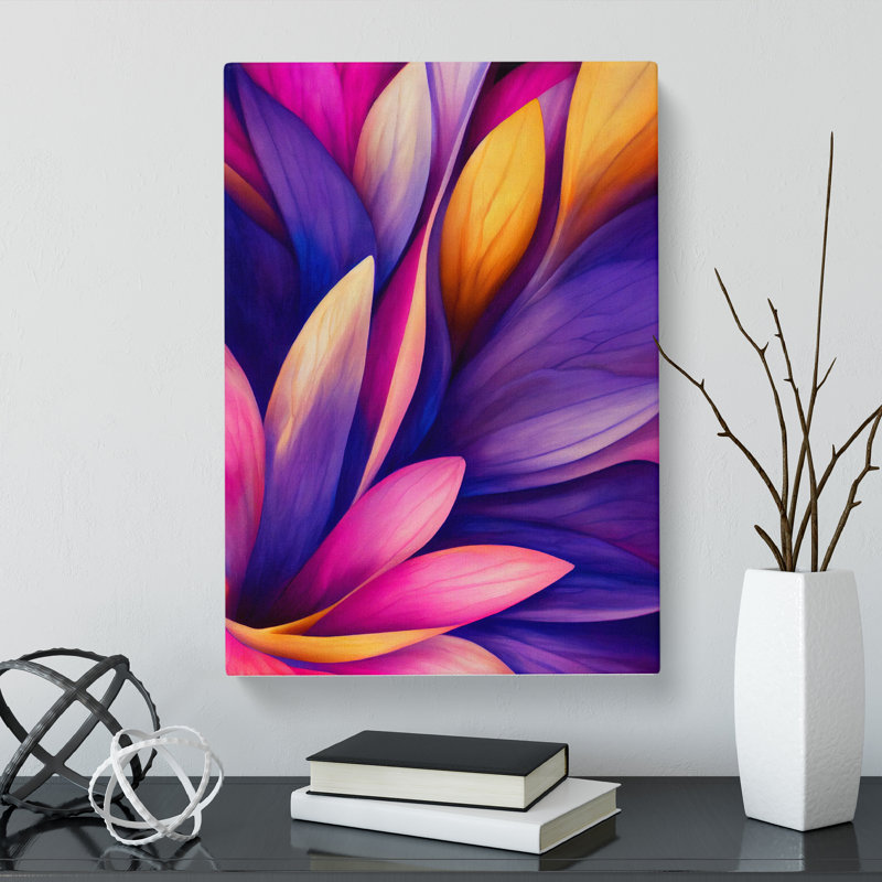 Heilig Floral Minimalism - Wrapped Canvas, 50cm H x 35cm W x 3cm D