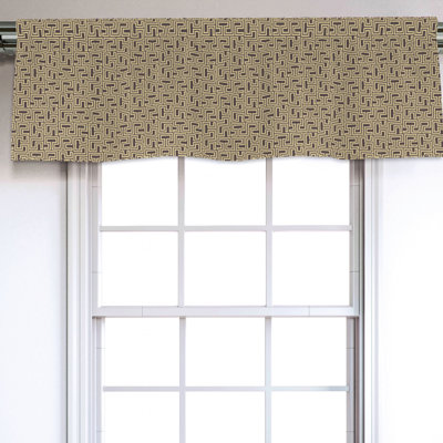 Sateen Ruffled Window Valance