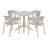 4-Person Outdoor Square Dining Set-1017015224