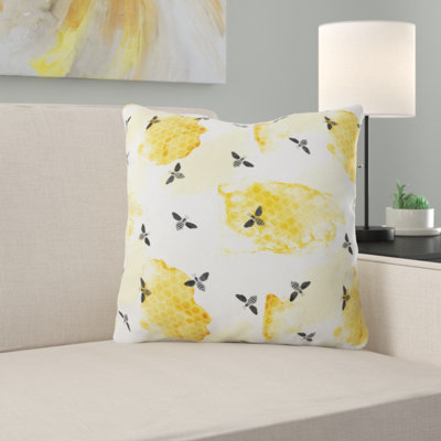 Coussin intérieur / extérieur Little Arrow Design Co Bees