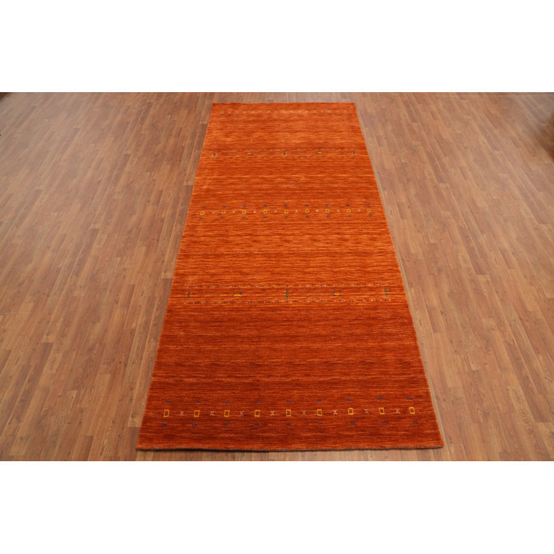Tapis oriental orange 5 x 12