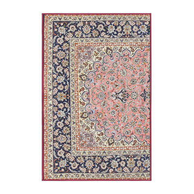 Tapis traditionnel rose / bleu Daily