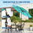 9ft 3-Tier Solar Patio Umbrella, 24 LED Lights, Crank & Tilt, 8-Rib Vent for Deck, Pool, Garden-126259381