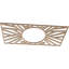 Médaillon de plafond en bois Hoover-63412202-63412218
