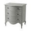 Tavel 3 - Drawer Solid Wood Nightstand-1834523361