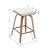 Modern Upholstered Counter Stool With Wood Frame,Counter Height Bar Stool For Kitchen Island,Coffee Bar (Set Of 4)-1077832891