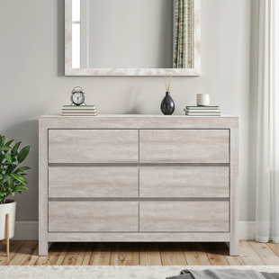 Cubbot 111.5cm W 6 - Drawer Chest of Drawers